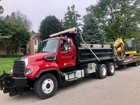 Tandem Freightliner Dump Truck